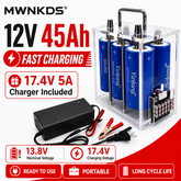 Yinlong 66160 6S1P Battery Pack | Transparent Portable Case | 17.4V 5A Charger Included For Car Start, Outdoor Power, RV, Marine, Solar Storage, Backup Power & DIY Projects