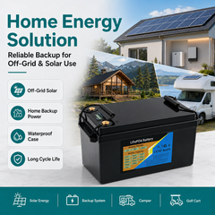MWNKDS 12.8V 340Ah LiFePO4 Battery 4S1P Deep Cycle Lithium Iron Phosphate Battery For Campers, Golf Cart, Off-Road, Off-Grid Solar, Home Energy Storage & Backup Power